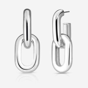BRAND NEW RING CONCIERGE "STATEMENT STERLING- MULTIWAY LINK EARRINGS"